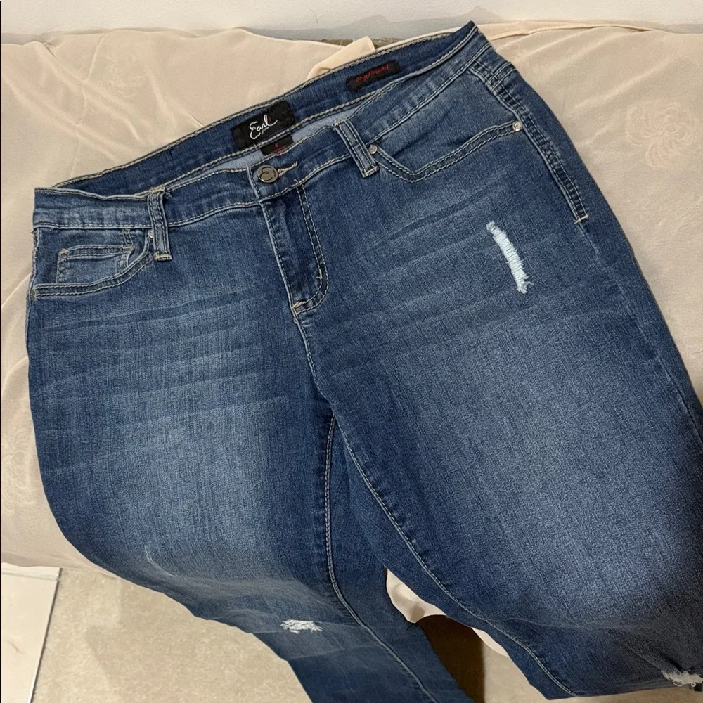 Earl Jeans Dark Blue boyfriend cut Jeans for Women